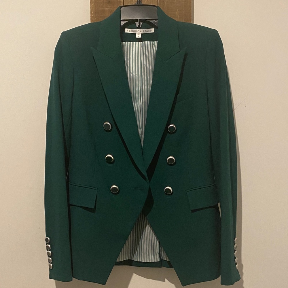 Veronica Beard Green Blazer